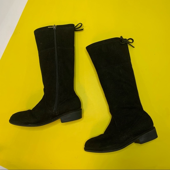 Stuart Weitzman Girls Lowland Bow Boots sz 10c - Picture 2 of 5